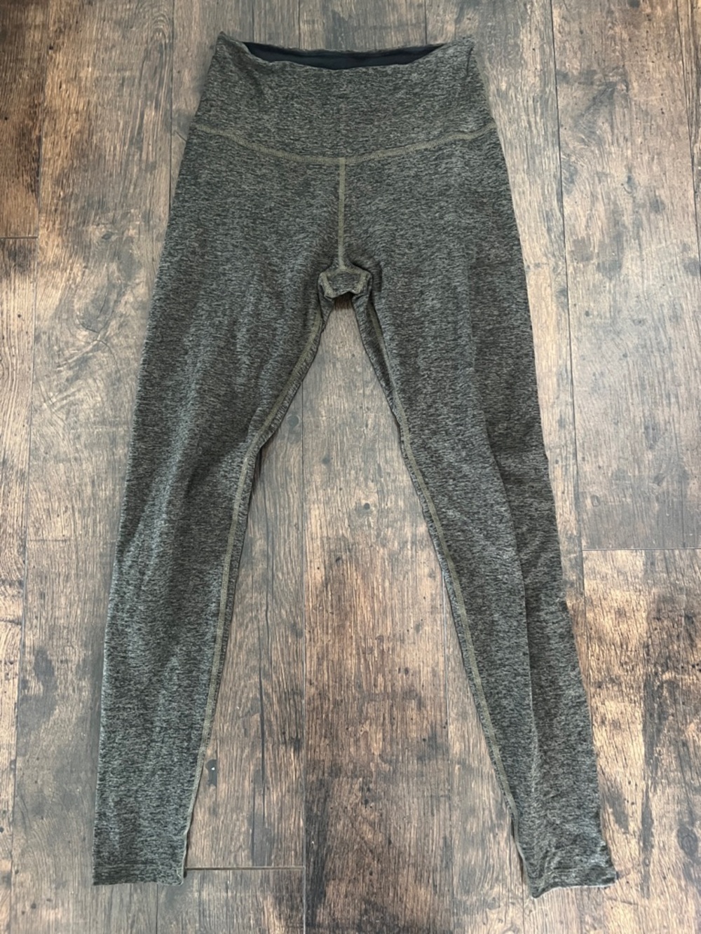 Beyond Yoga space dye Heathered olive green High-Waist Leggings